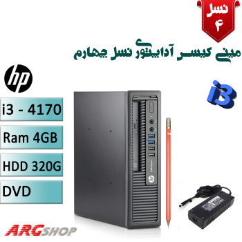 مینی کیس آداپتوری Hp G1 ultra slim-Intel i3-4170 استوک اچ پی نسل 4